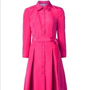 Carolina Herrera shirt dress! 100% silk